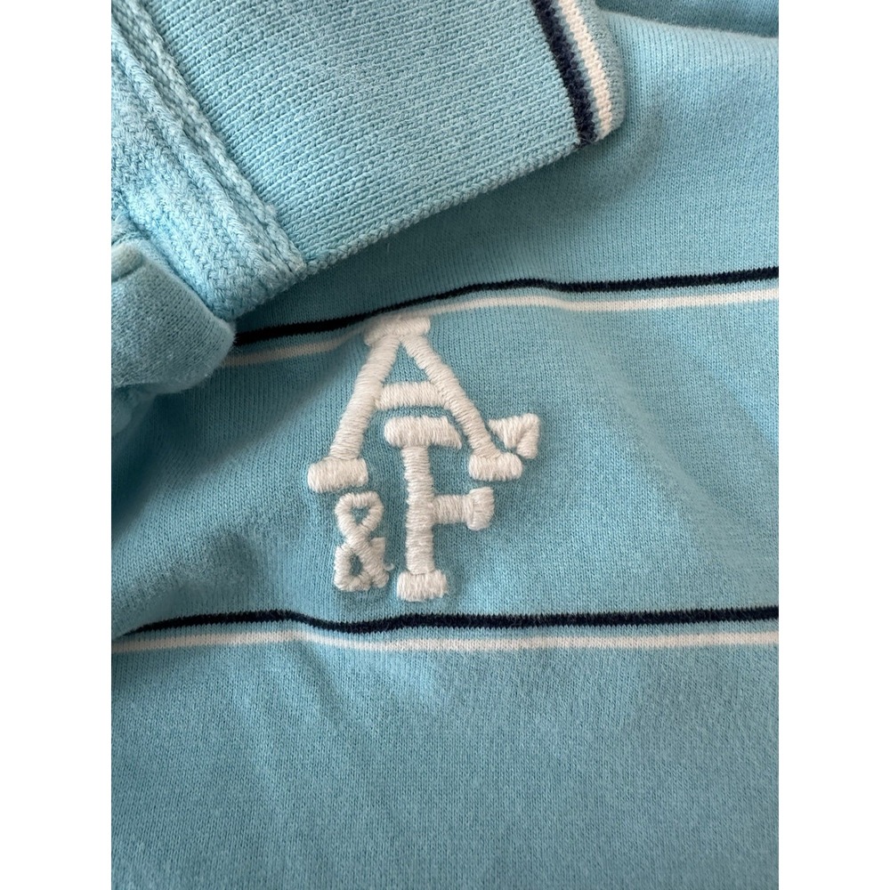 Abercrombie & Fitch A&F Short Sleeve Polo Shirt Mens XXL Top Tee Deer Logo - Picture 4 of 9
